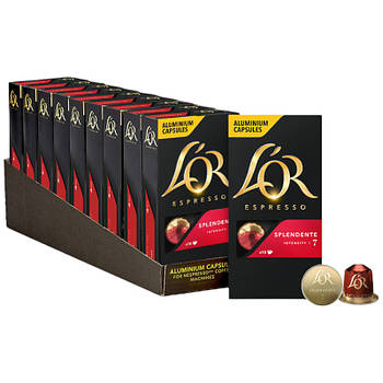 Набір кави в капсулах Nespresso L'OR Splendente – 100 капсул
