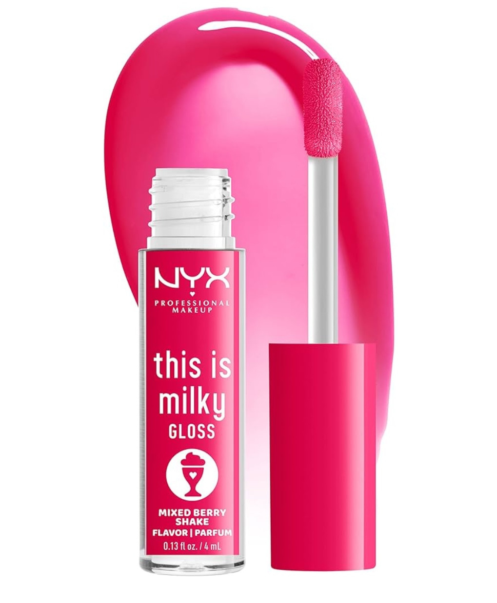 Блиск для губ NYX This is Milky Gloss колір Mixed Berry Shake