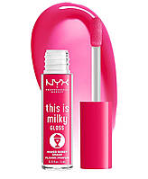 Блиск для губ NYX This is Milky Gloss колір Mixed Berry Shake