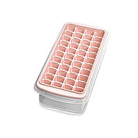 Форма для льоду з контейнером та лопаткою 28*14*9см Stenson R92486 (pink)