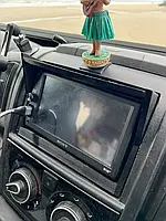 Рамка магнитолы 2DIN Fiat Ducato Maxi, переходная рамка для установки автомагнитолы, фиат дукато макс 2 дин