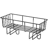 Полиця-органайзер на бачок унітазу 34*15*17см Stenson М50249 (black)