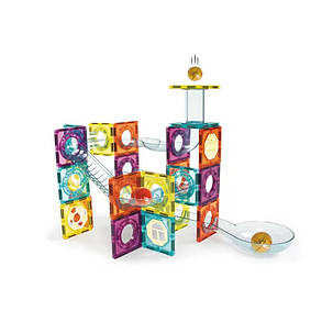 Конструктор магнітний лабіринт на 56 деталей різнокольоровий, фото 2