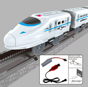 Залізниця з міським поїздом на акумуляторі CJ-1002503, фото 2