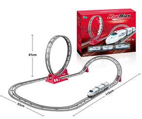 Залізниця з міським поїздом на акумуляторі CJ-1002503, фото 3