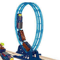 Залізниця з ретро поїздом на батарейках для хлопчиків CJ-4000547, фото 4