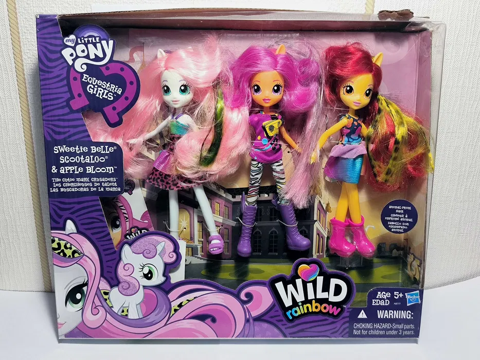 Лялька My Little Pony Пони Wild rainbow Свити Бель Скуталу Эппл Блум