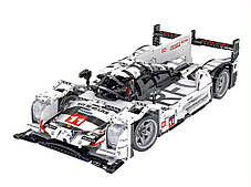 Конструктор “Спортивна машина для перегонів на витривалість” на 1722 деталі, біла, фото 2