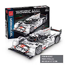 Конструктор “Спортивна машина для перегонів на витривалість” на 1722 деталі, біла, фото 5