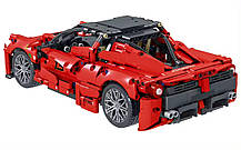 Конструктор спортивний автомобіль Ferrari на 1659 деталей, червоний, фото 5