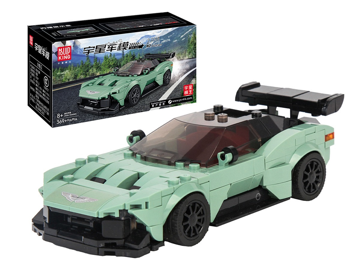 Конструктор Aston Martin Спортивна машина 369 деталі, зелена