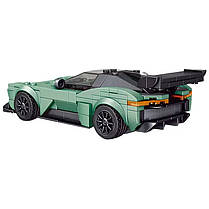 Конструктор Aston Martin Спортивна машина 369 деталі, зелена, фото 5