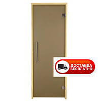 Двері для лазні та сауни Tesli Steel 1900х700