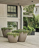 Кашпо для вулиці "Рим" Д400-800 для квітів, кущів та дерев, для вулиці, саду, дачі та тераси вазон бетонний, фото 2