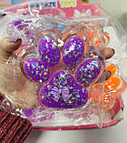 Велика Таба Лапка Squeeze м'яка іграшка антистрес сквіш лапки котика 12см, фото 3