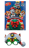 Адвент календар з шоколадом та маскою Paw Patrol Advent Calendar 80г, фото 3