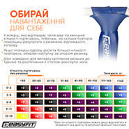 Гумова петля EasyFit 50-110 кг Синя, фото 7