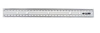 Лінійка пласт. 30см прозора 4OFFICE 4-354