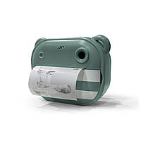 Дитяча цифрова камера з термодруком «Zazu» (ZA-INSTANTCAMERA-02), колір зелений