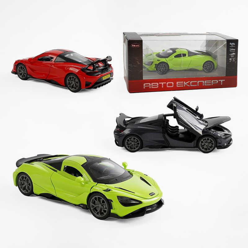 Машина TX 93680 (48/2) "Авто Експерт", 3 кольори, металопластик, масштаб 1:32, світло, звук, інерція,
