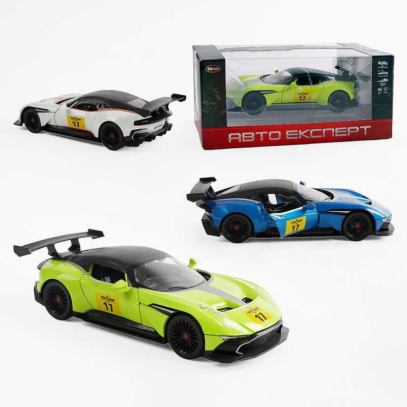 Машина TX 67052 (48/2) "Авто Експерт", 3 кольори, металопластик, масштаб 1:22, світло, звук, інерція,