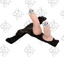 Жіночий анально-вагінальний подвійний страпон