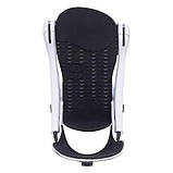 Кріплення для сноуборду Arbor Hemlock white/black/boss dog 2025, фото 5