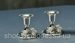 Підсвічник декоративної мельхіор 2шт