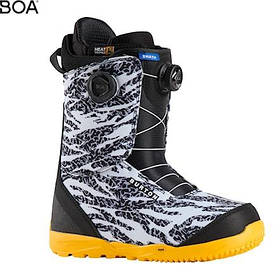 Черевики для сноуборду Burton Swath BOA zebra/goldenrod 2025