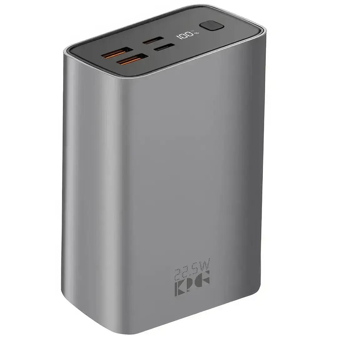 Павербанк KP KPG-312 Power Bank USB Type-C 30000 мА/год 22,5 Вт Сірий