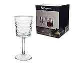 Набір скляних келихів Pasabahce Estrella для вина під кришталь 330 мл 4 шт (440457), фото 2