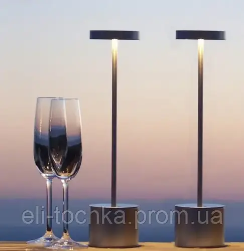 Светодиодная настольная лампа с сенсорным управлением на аккумуляторе ...