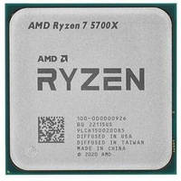 Процесор AMD Ryzen 7 5700X (3.4GHz 32MB 65W AM4) Tray (100-000000926)