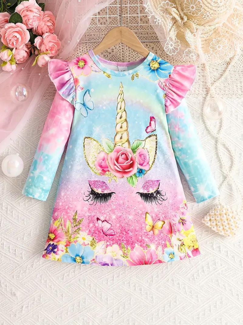 Ексклюзивне плаття для дівчинки Єдиноріжка, фото 1