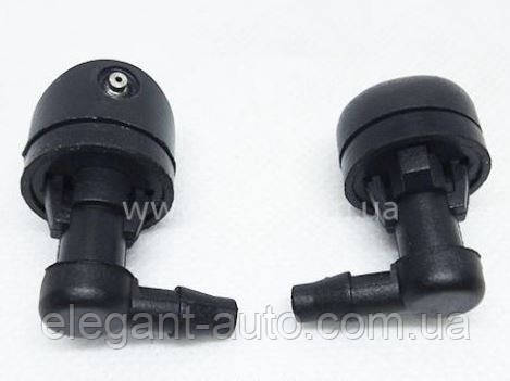 Форсунка на капот "засувка" 1-струменева/кутова/універсальна "Туреччина" HS-5470