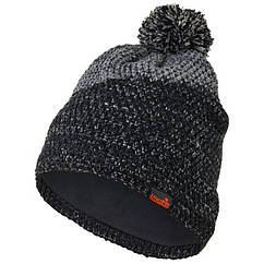 Шапка в'язана Norfin KARMA (підкл.фліс/сіра) р.L