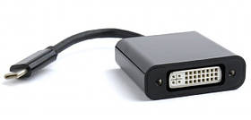 Адаптер-перехідник USB-C на DVI Cablexpert A-CM-DVIF-01 - MegaLavka