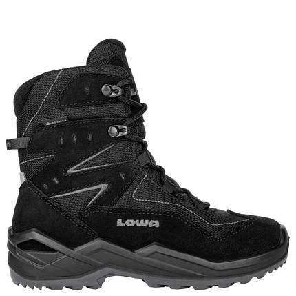 Черевики для туризму дитячі LOWA Lino GTX HI Jr 651530 9930 black/grey, фото 1