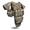 Плитоноска улучшенная «Ghost Gen4 V5» с баллистической защитой 1 класса, системой быстросброса + 9 подсумков., фото 6