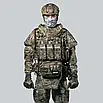 Плитоноска улучшенная «Ghost Gen4 V5» с баллистической защитой 1 класса, системой быстросброса + 9 подсумков., фото 3