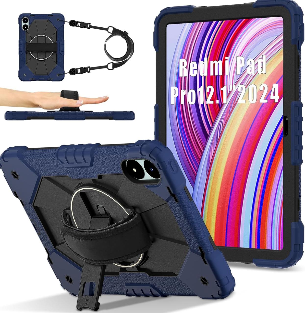 Чохол Protective force на Xiaomi Redmi Pad Pro (12.1") / синій