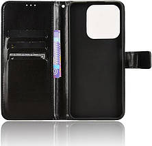 Чохол книжка Book case для ZTE Blade A75 / чорний, фото 3