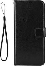 Чохол книжка Book case для ZTE Blade A34 / чорний, фото 2