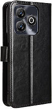 Чохол книжка Book case для ZTE Blade A75 / чорний, фото 4