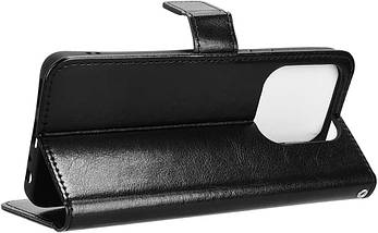 Чохол книжка Book case для ZTE Blade A75 / чорний, фото 5