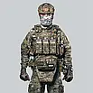 Плитоноска покращена «Ghost Gen4 V3+» з балістичним захистом 2 класу, системою швидкоскидання + 10 підсумків, фото 3