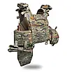 Плитоноска покращена «Ghost Gen4 V3+» з балістичним захистом 2 класу, системою швидкоскидання + 10 підсумків, фото 8