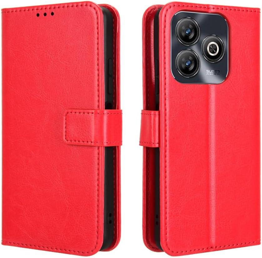 Чохол книжка Book case для ZTE Blade A75 / червоний