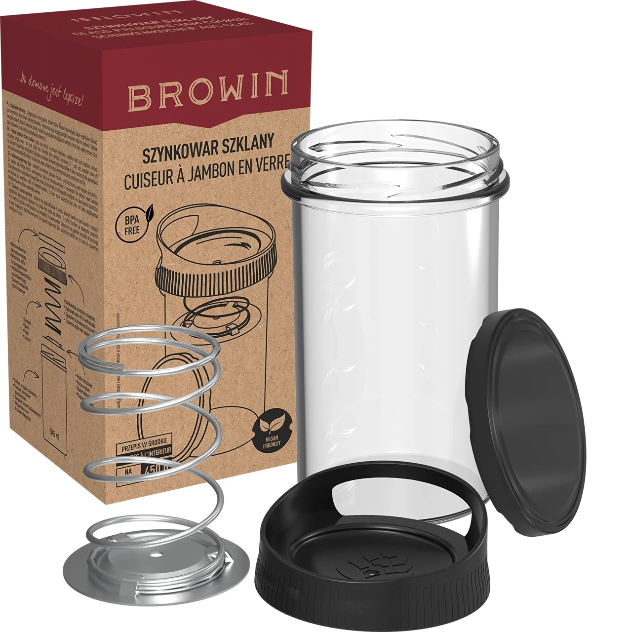 Шинковарка скляна Browin 450г (313701)