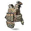 Плитоноска покращена «Ghost Gen4 V2» із системою швидкого скидання + 9 підсумків, фото 4